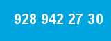 928 942 27 30 928 942 27 30